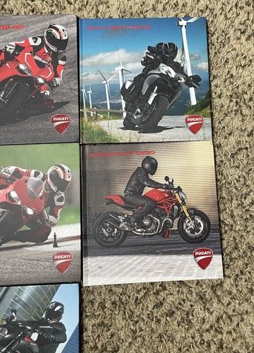 Ducati Diavel Hardcover Sales Brochure Book Set of 8 Assortment - Picture 3 of 7