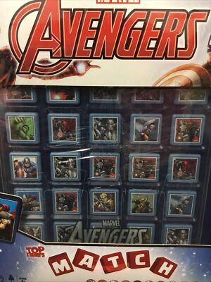 Top Trumps Match Marvel Avengers Giochi Da Tavolo - Giochi Da Tavolo Giochi Da Tavolo Per 2 Giochi Educativi Per Giocatori In Eta 4 Plus E Fan Di Marvel Avengers