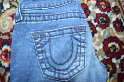 トゥルーレリジョン 白ステッチ JOHNNY SUPERT 24 TRUE RELIGION
