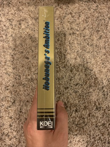NES Nobunaga's Ambition Nintendo BRAND NEW Sealed H-Seam ULTRA RARE Vintage - Picture 6 of 8