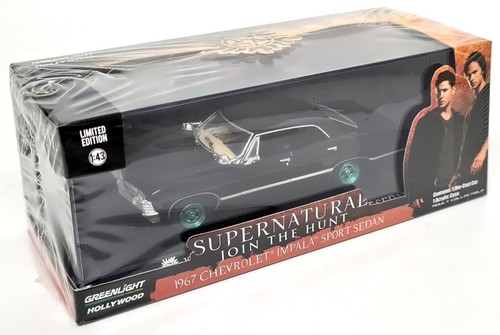 Greenlight 1/43 Supernatural 1967 Chevrolet Impala Sport Sedan CHASE Modellauto