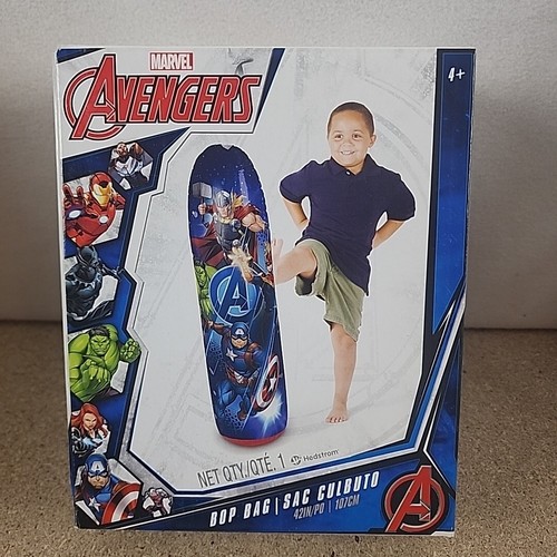 Bolso Bop Avengers 42 pulgadas para niños Marvel Comics nuevo en caja - Imagen 1 de 2