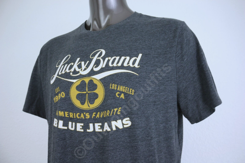 Lucky Brand Los Angeles Herren Kurzarm T-Shirt Gr. XL - Bild 5 von 12