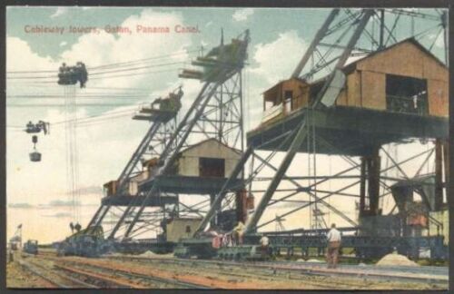 Lot x 5 Postkarten Panama Kathedrale Plaza Boote Bucht Hafen & Schiffe Gatun Kanal - Bild 11 von 12