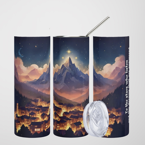Velaris ACOTAR Sarah J Maas Velaris Tumbler 20 oz To The Stars Who Listen - Bild 1 von 4