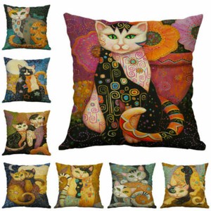 Vintage Cotton Owl Linen Pillow Case Sofa Waist Throw Cushion Cover Home Decor Vintage Cotton Owl Linen Pillow Case Sofa Waist Throw Cushion Cover Home Decor