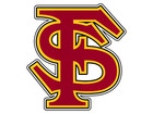 #0282 FSU Garnet And Gold FS Logo College Sticker Waterproof Vinyl Decal Die-Cut