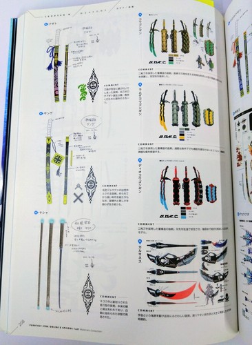 PSO2 Phantasy Star Online 2 Episode 1 & 2 Einstellungen & Design Werke Kunst Buch Spiel - Bild 11 von 15