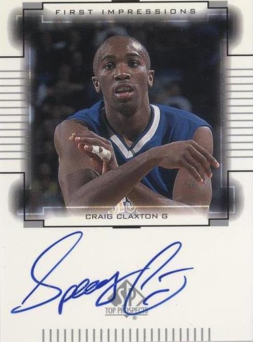 2000-01 SP Top Prospects - Speedy Claxton #SC - 1 of 2