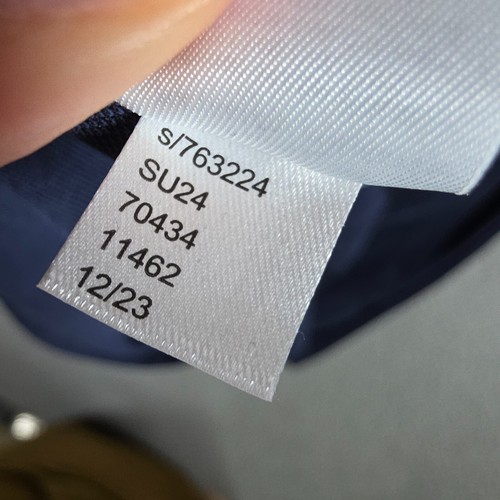 Lou & Grey Sandwashed Utility Romper Women Size S Navy Coastal Sailor Beachy NWT - Picture 13 of 14