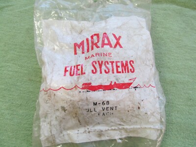 Mirax Marine Hull Vent - pn M-68 - Bag Opened for Pics