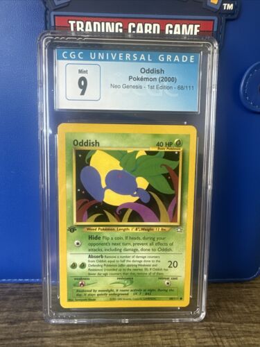 Seltsame Pokémon (2000) Neo Genesis - 1. Edition - 68/111 CGC Mint 9