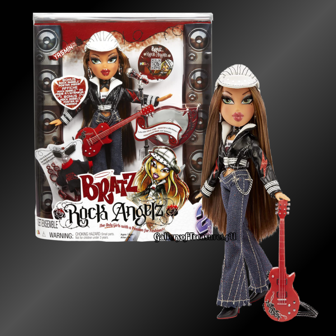 2021 Bratz Rock Angelz Yasmin 20 Yearz Doll Angel 20 Years