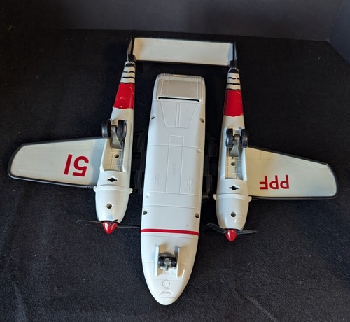 Aviones de transporte Disney Pixar Fire and Rescue PPF 51 Cabbie 16" negro rojo - Imagen 6 de 6