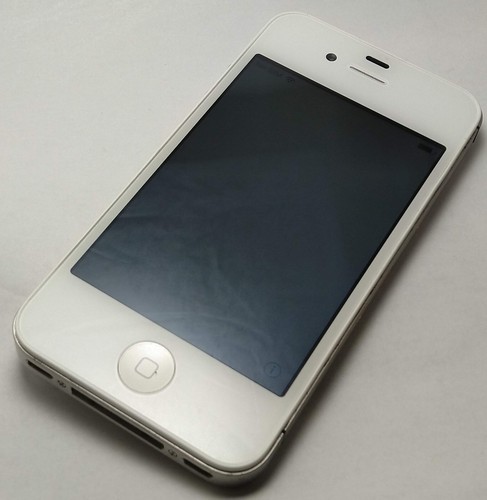 Apple IPHONE 4s Blanc Smartphone Pour Pièces Ou Réparation Veuillez Lire - Photo 2 sur 4