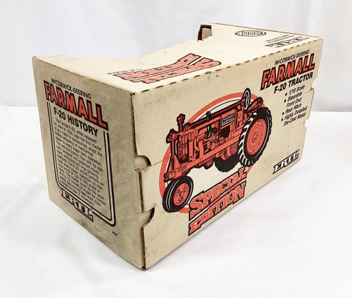 1987 Ertl 1:16th Scale Farmall F-20 Tractor, Special Edition, Red #437 - Picture 3 of 5