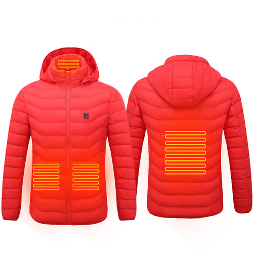 Nuevo Abrigo Chaqueta Calefacción USB Chaqueta Eléctrica Algodón Abrigo Calentador Ropa Térmica - Imagen 30 de 34