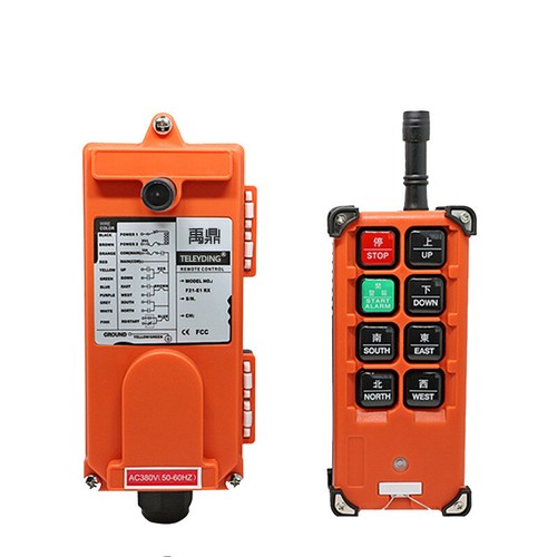 F21-E1B Industrial Wireless Crane Radio Remote Control Hoist Controller AC 24V - Picture 2 of 13