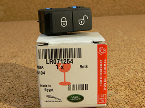 GENUINE LAND ROVER DOOR LOCK SWITCH VELAR SPORT 14 ON RH NEW