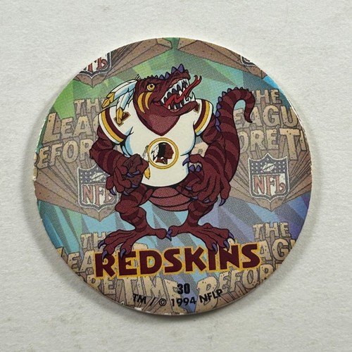 Washington Redskins POG The League Before Time NFL Football 1994 Dinosaurs - Picture 1 of 2