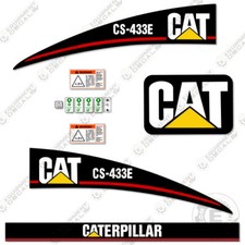 Fits Caterpillar CS433E Decal Kit Vibratory Soil Compactor - 7 YEAR 3M Vinyl!