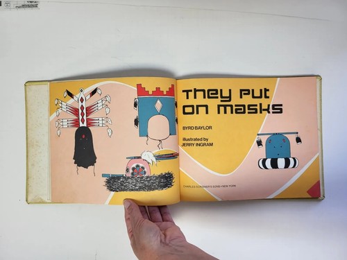 THEY PUT ON MASKS Baylor, Byrd & Jerry Ingram 1974 Vintage Ex-Library - Picture 6 of 17