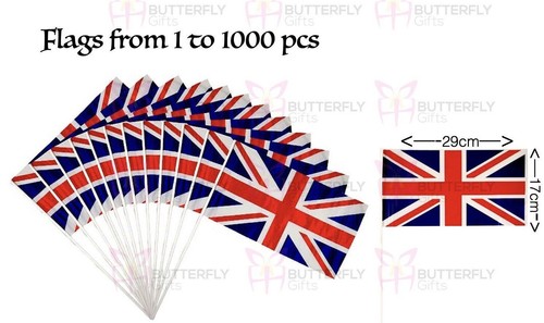 UNION JACK BUNTING FLAGS BANNERS UNION JACK CELEBRATIONS STREET PARTY FLAGS - Picture 14 of 18