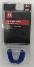 Under Armour UA Armourfit Adult Strapless Mouthguard Blue Men s Sports Gear