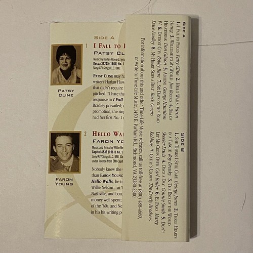 Time Life Classic Country 1960-1964 Cassette Tape 1997 Cline Reeves Owens Robbin - Imagen 5 de 5