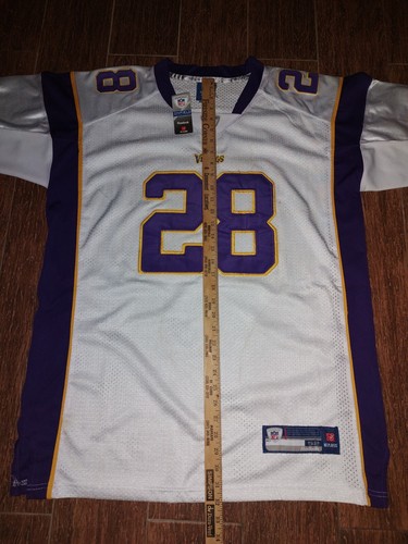 Reebok Minnesota Vikings On Field Adrian Peterson Jersey Men's Size 52 XL NWT - Picture 6 of 8