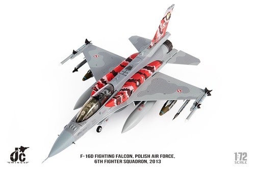F-16D FIGHTING FALCON POLISH AIR FORCE 2013 - JC WINGS JCW72F16017 1/72 - Picture 4 of 23
