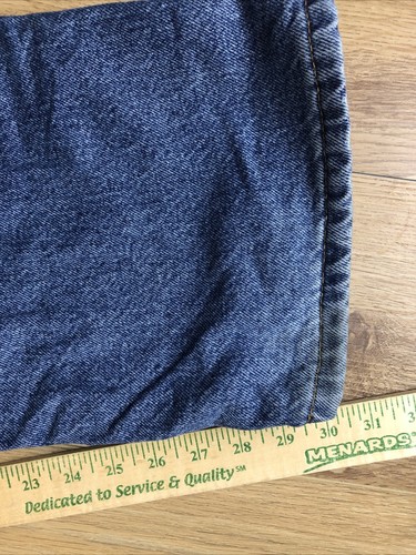 Schmidt Workwear Men's Flannel Lined Denim Jeans 36x32 - Picture 8 of 9