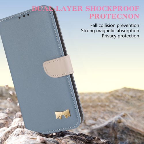 Für iPhone 16e 16 Pro Max 15 14 13 12 11 XS Leder Wallet Case mit Kartenfächern - Bild 6 von 18