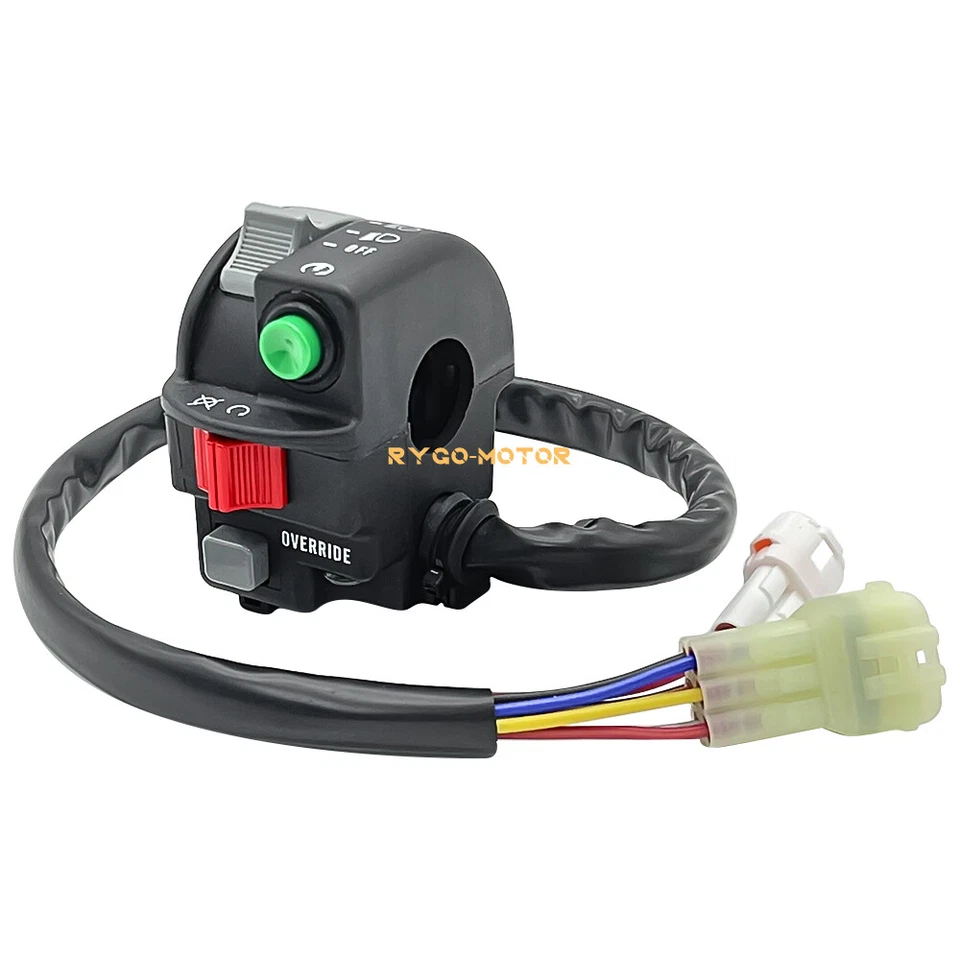 Interruptor de manillar arranque kill stop faro para Yamaha Grizzly 700 YFM700 2007-08 Foto 2 de 4