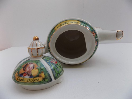 SADLER TEAPOT DAVID COPPERFIELD IN ORIGINAL BOX CHARLES DICKENS - Picture 6 of 9