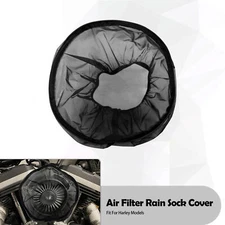 Waterproof Rain Sock Cover Fit For Harley Sportster Touring Softail Dyna 93-2020
