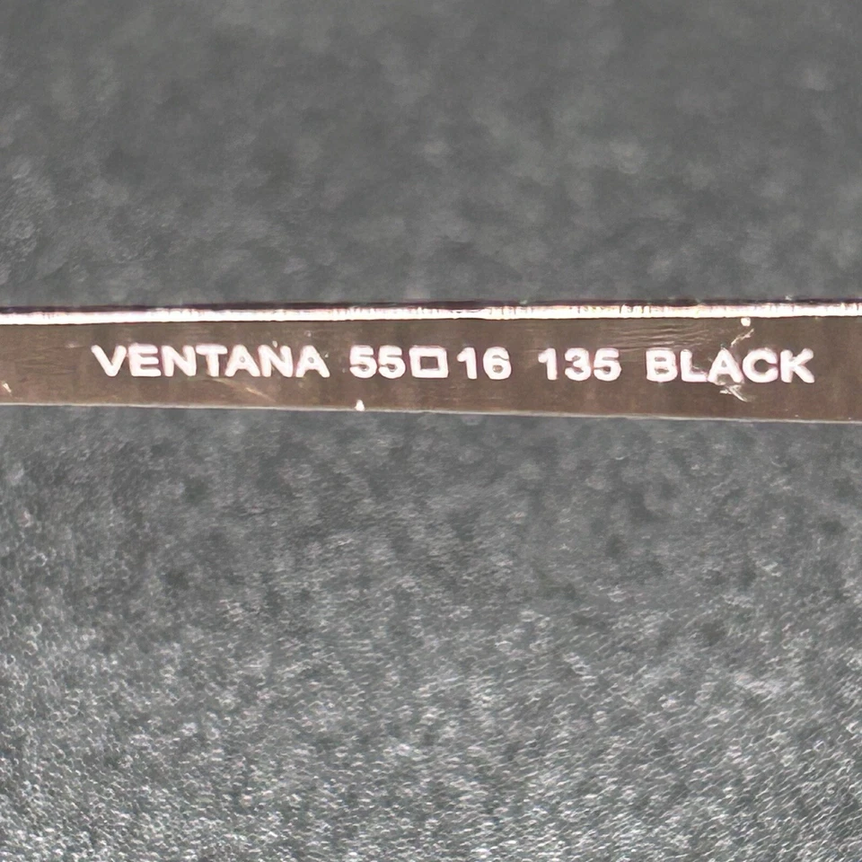 Lucky Brand Ventana Club Style Sunglasses Black Gold 55-16-135 Used - Image 4 of 4