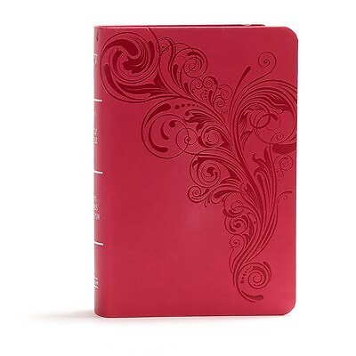 KJV Large Print Compact Reference Bible-Pink LeatherTouch - Bild 1 von 1