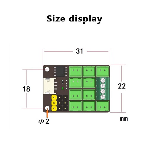 Light System LED Controller Expansion Panel for Tamiya 1/14 RC Truck Partsh9 - Picture 8 of 11