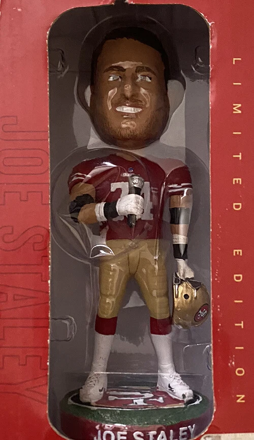 Nuevo en caja San Francisco 49ers Joe Staley Bobblehead 17-11-2019 SGA SF Niners con caja Foto 2 de 4