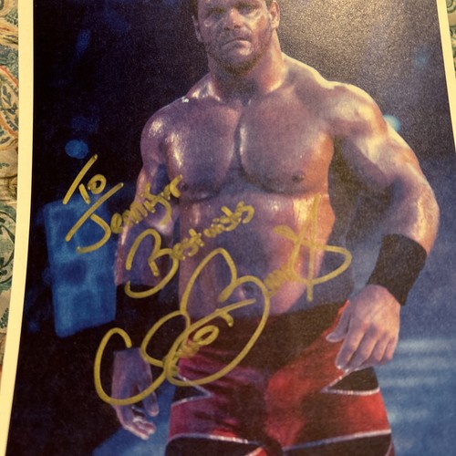 WWE Chris Benoit Autograph - Picture 2 of 2
