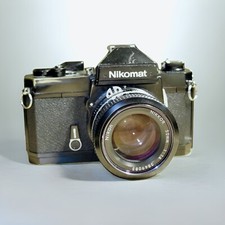   EXC     Nikon Nikkormat FT3 35mm SLR Film Camera w/ Ai 50mm f1.4 Lens Nikomat