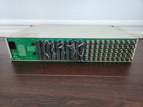 Leitch FR-682AV Audio Video Distribution Amplifiers VDA-682 AMD-880 LO Z Modules - Picture 8 of 10