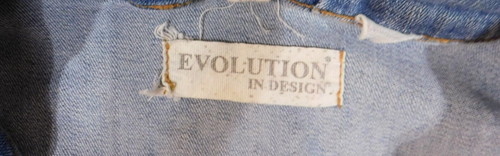 Evolution in Designs Jacket Large Mens Y2K vintage denim button retro classic - Picture 4 of 10