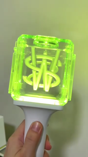 NCT WISH Official Light stick Ver.2 Fanlight NCTzen Concert Kpop Lightstick G23 - Video 1 of 1