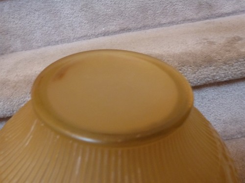 VTG Art Glass Vase INSPIRED by the Lalique Aras / MacCaw Vase Gold Highlight - Picture 12 of 12