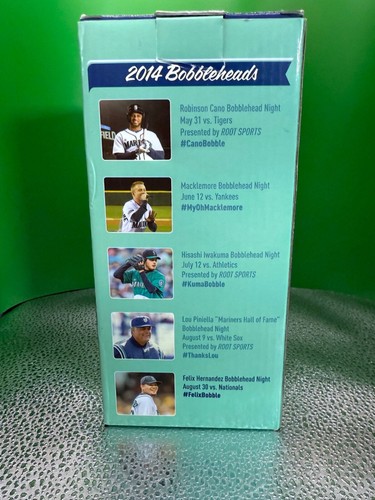 2014 Forever Collectibles Felix Hernandez Bobblehead Action Figure Souvenir (B) - Picture 10 of 12
