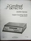 Cardinal Detecto 2225A Series Digital Counting Scale Operation Manual