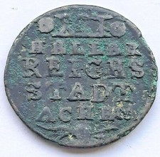 DUITSLAND AACHEN 12 XII HELLER 1793 - Dia B
