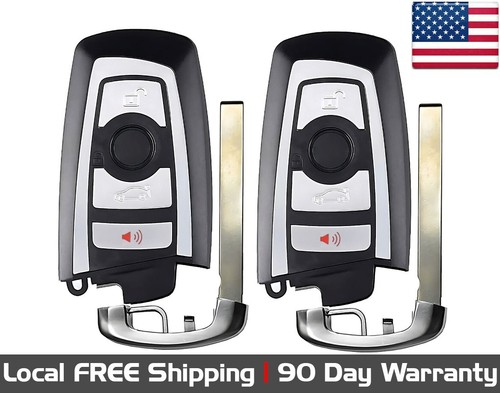 2x New Quality Replacement Proximity Key Fob Remote For BMW YGOHUF5662 - 315 MHz - Bild 1 von 10